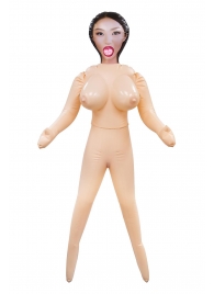 Телесная надувная секс-кукла с пышным бюстом - NMC - в Томске купить с доставкой