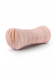 Телесный мастурбатор-вагина Ayumi с вибрацией - Blush Novelties - в Томске купить с доставкой