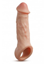 Телесная насадка-удлинитель Intrepid 9.25 Inch Realistic Penis Extender Sleeve - 23,5 см. - Blush Novelties - в Томске купить с доставкой
