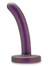 Фиолетовая насадка с гладкой поверхностью Surrender 4.75 Inch Beginner Pegging Dildo - 12 см. - Blush Novelties - купить с доставкой в Томске