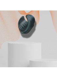 Серый сквозной мастурбатор с вибрацией Manwan Starter - Manwan - в Томске купить с доставкой