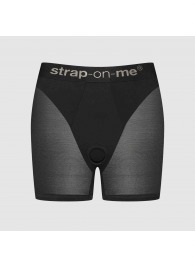 Трусики-шорты для фиксации насадок Strap-on-me Harness Lingerie Halo - size XS - Strap-on-me - купить с доставкой в Томске