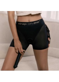 Трусики-шорты для фиксации насадок Strap-on-me Harness Lingerie Halo - size S - Strap-on-me - купить с доставкой в Томске