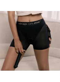 Трусики-шорты для фиксации насадок Strap-on-me Harness Lingerie Halo - size XL - Strap-on-me - купить с доставкой в Томске