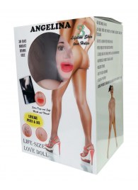 Надувная секс-кукла Angelina 3D - Boys of Toys - в Томске купить с доставкой