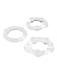 Набор из 3 эрекционных прозрачных колец - Boys of Toys - в Томске купить с доставкой