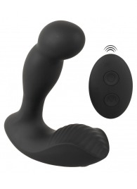 Черный вибростимулятор простаты RC Prostate Massager - 13,1 см. - Orion - в Томске купить с доставкой