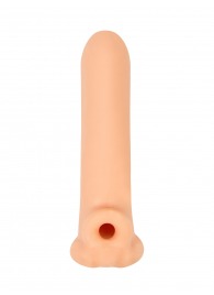 Телесный фаллоудлинитель Titan - 16,5 см. - Lola Games - в Томске купить с доставкой