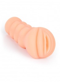 Телесный мастурбатор-вагина с эрекционными кольцами в комплекте - Sexy Girl - в Томске купить с доставкой