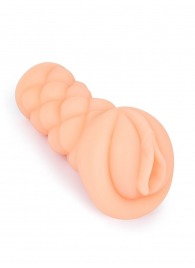 Телесный мастурбатор-вагина с вибропулей и эрекционными кольцами в комплекте - Sexy Girl - в Томске купить с доставкой