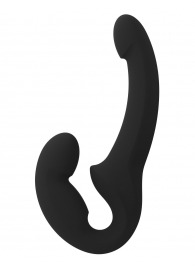 Черный безремневой страпон Share Lite - Fun Factory - купить с доставкой в Томске