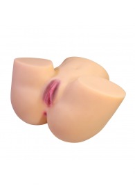 Телесный мастурбатор Liora с 2 любовными тоннелями - Baile - в Томске купить с доставкой