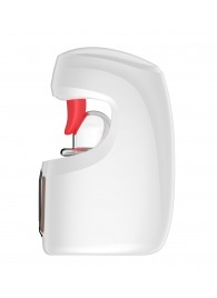 Белый мастурбатор с язычком и возвратно-поступательными движениями - Secwell - в Томске купить с доставкой