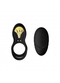 Черное эрекционное виброкольцо Bayek с пультом ДУ - Zalo - в Томске купить с доставкой