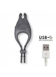 Черное эрекционное виброкольцо с управлением через приложение - Oninder - в Томске купить с доставкой