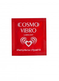 Пробник женского стимулирующего лубриканта на силиконовой основе Cosmo Vibro - 3 гр. - Биоритм - купить с доставкой в Томске