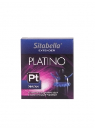 Стимулирующая насадка с усиками и шипиками Platino  Ураган - Sitabella - купить с доставкой в Томске