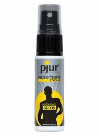 Спрей-пролонгатор длительного действия pjur SUPERHERO Strong Spray - 20 мл. - Pjur - купить с доставкой в Томске