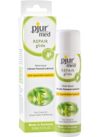 Регенирирующий лубрикант с гиалуроновой кислотой pjur MED Repair glide - 100 мл. - Pjur - купить с доставкой в Томске