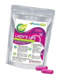 Возбуждающие капсулы Ladys Life - 2 капсулы (0,35 гр.) - SuperCaps - купить с доставкой в Томске