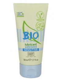 Органический лубрикант для чувствительной кожи Bio Sensitive - 50 мл. - HOT - купить с доставкой в Томске