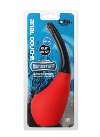 Анальный душ MENZSTUFF 310ML ANAL DOUCHE RED/BLACK - Dream Toys - купить с доставкой в Томске