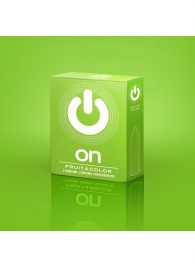 Цветные ароматизированные презервативы ON) Fruit   Color - 3 шт. - ON) - купить с доставкой в Томске