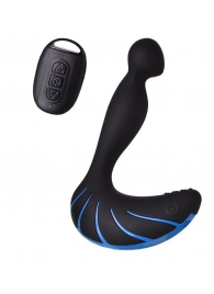 Чёрно-синий массажер простаты Erotist Third - Erotist Adult Toys - в Томске купить с доставкой