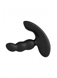 Черный силиконовый стимулятор простаты Levett Nitoc с пультом ДУ - Levett - в Томске купить с доставкой