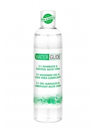 Гель-смазка 2-в-1 MASSAGE   LUBRICANT ALOE VERA - 300 мл. - Waterglide - купить с доставкой в Томске