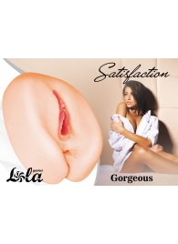 Мастурбатор с 2 тоннелями Satisfaction Gorgeous - Lola Games - в Томске купить с доставкой