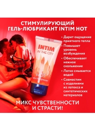 Стимулирующий гель-лубрикант Intim Hot - 60 гр. - Биоритм - купить с доставкой в Томске