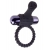 Черное эрекционное виброкольцо Vibrating Silicone Super Ring - Pipedream - в Томске купить с доставкой