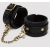 Черные оковы на ноги Bound to You Faux Leather Ankle Cuffs - Fifty Shades of Grey - купить с доставкой в Томске