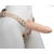 Телесный фаллопротез MEN STYLE с анальным стимулятором - 17,5 см. - LOVETOY (А-Полимер) - купить с доставкой в Томске