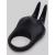 Черное эрекционное виброкольцо Sensation Rechargeable Vibrating Rabbit Love Ring - Fifty Shades of Grey - в Томске купить с доставкой