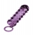Закрытая фиолетовая насадка с пупырышками SAMURAI PENIS SLEEVE PURPLE - 14,5 см. - NMC - в Томске купить с доставкой