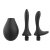 Черный анальный душ Nexus Anal Douche Set с 2 сменными насадками - Nexus Range - купить с доставкой в Томске