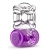 Фиолетовое эрекционное виброкольцо One Night Stand Vibrating C-Ring - Blush Novelties - в Томске купить с доставкой