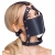 Черный намордник с кляпом-шаром Head Harness With A Gag - Orion - купить с доставкой в Томске