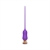 Фиолетовый тонкий стимулятор Nipple Vibrator - 23 см. - I-MOON - купить с доставкой в Томске