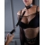 Коричневый ошейник Sex Game с поводком - БДСМ Арсенал - купить с доставкой в Томске
