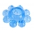 Голубая гелевая насадка-цветок - Toyfa Basic - в Томске купить с доставкой