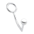 Кольцо на пенис с анальным стимулятором Stainless Steel Anal Hook   Cock Ring - BlueLine - в Томске купить с доставкой