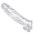 Прозрачная насадка для увеличения члена Realistic Clear Penis Enhancer and Ball Stretcher - 20,3 см. - XR Brands - в Томске купить с доставкой