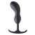 Черный массажер простаты с утяжелителями Premium Silicone Weighted Prostate Plug Large - 18,8 см. - XR Brands - в Томске купить с доставкой