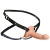 Телесный полый страпон на черных регулируемых ремешках 2’’ Erection Smooth Silicone Penis Sheath - XR Brands - купить с доставкой в Томске