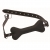 Черный кляп в форме косточки Hound Adjustable Dog Bone Gag - XR Brands - купить с доставкой в Томске
