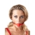 Силиконовый кляп-шар на чёрных ремешках Red Gag silicone - Orion - купить с доставкой в Томске