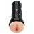 Телесный мастурбатор-вагина в черной колбе Super Luscious Lips XXL - Pipedream - в Томске купить с доставкой